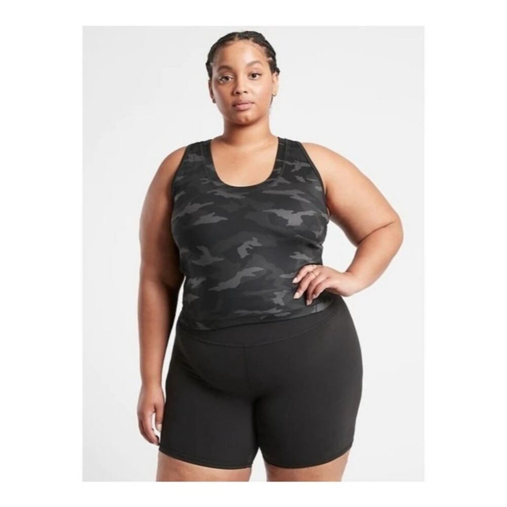 Athleta Shanti Camo Crop Tank 3.0 size 3X